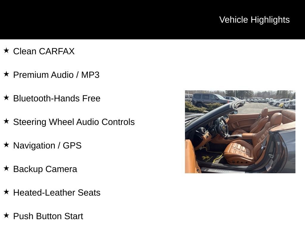 2010 Ferrari California Base