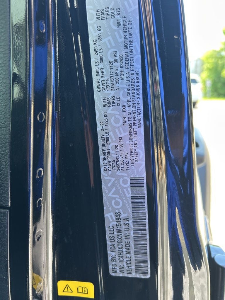 2022 Jeep Wrangler Unlimited Sport S