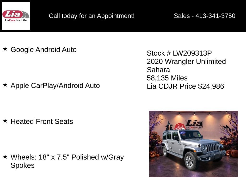 2020 Jeep Wrangler Unlimited Sahara