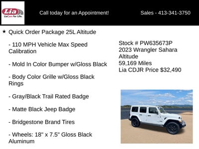 2023 Jeep Wrangler Altitude