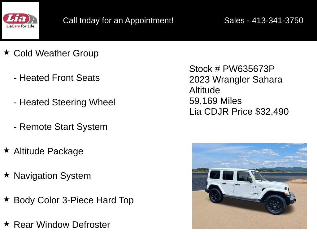 2023 Jeep Wrangler Altitude