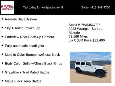 2023 Jeep Wrangler Altitude