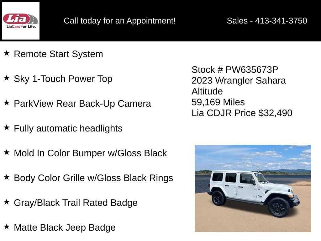 2023 Jeep Wrangler Altitude