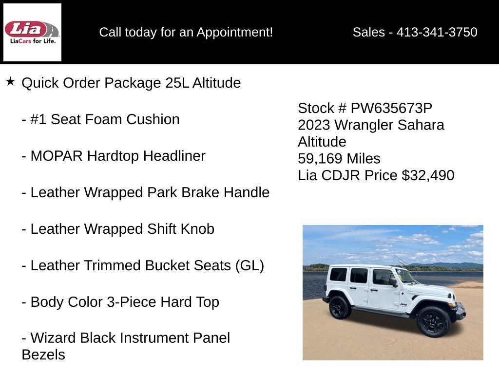 2023 Jeep Wrangler Altitude