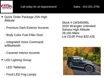2020 Jeep Wrangler Unlimited Sahara High Altitude
