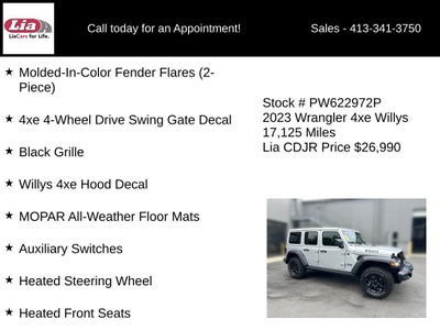 2023 Jeep Wrangler Willys 4xe
