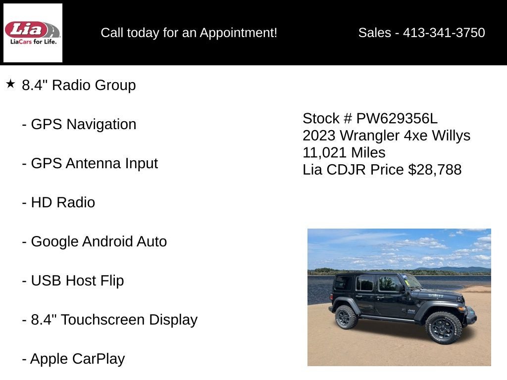 2023 Jeep Wrangler Willys 4xe