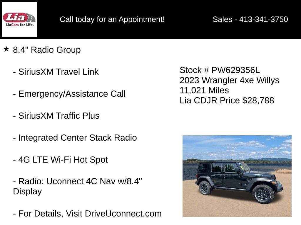 2023 Jeep Wrangler Willys 4xe