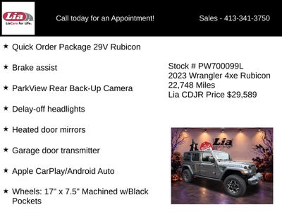 2023 Jeep Wrangler Rubicon 4xe