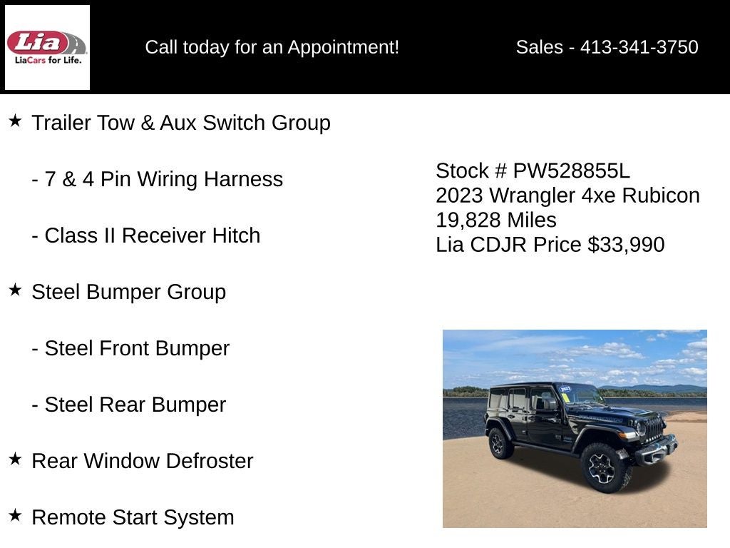 2023 Jeep Wrangler Rubicon 4xe
