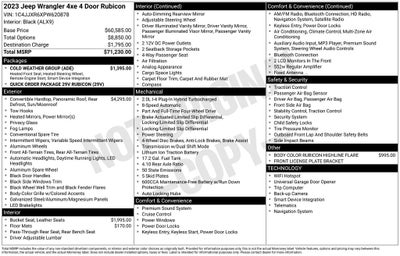 2023 Jeep Wrangler Rubicon 4xe