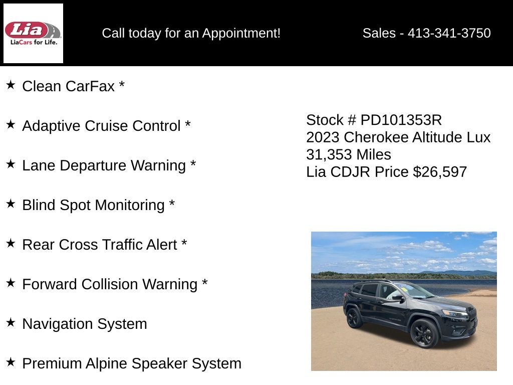2023 Jeep Cherokee Altitude