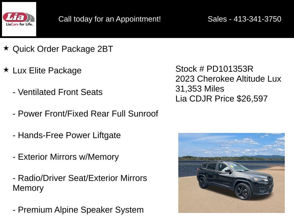 2023 Jeep Cherokee Altitude