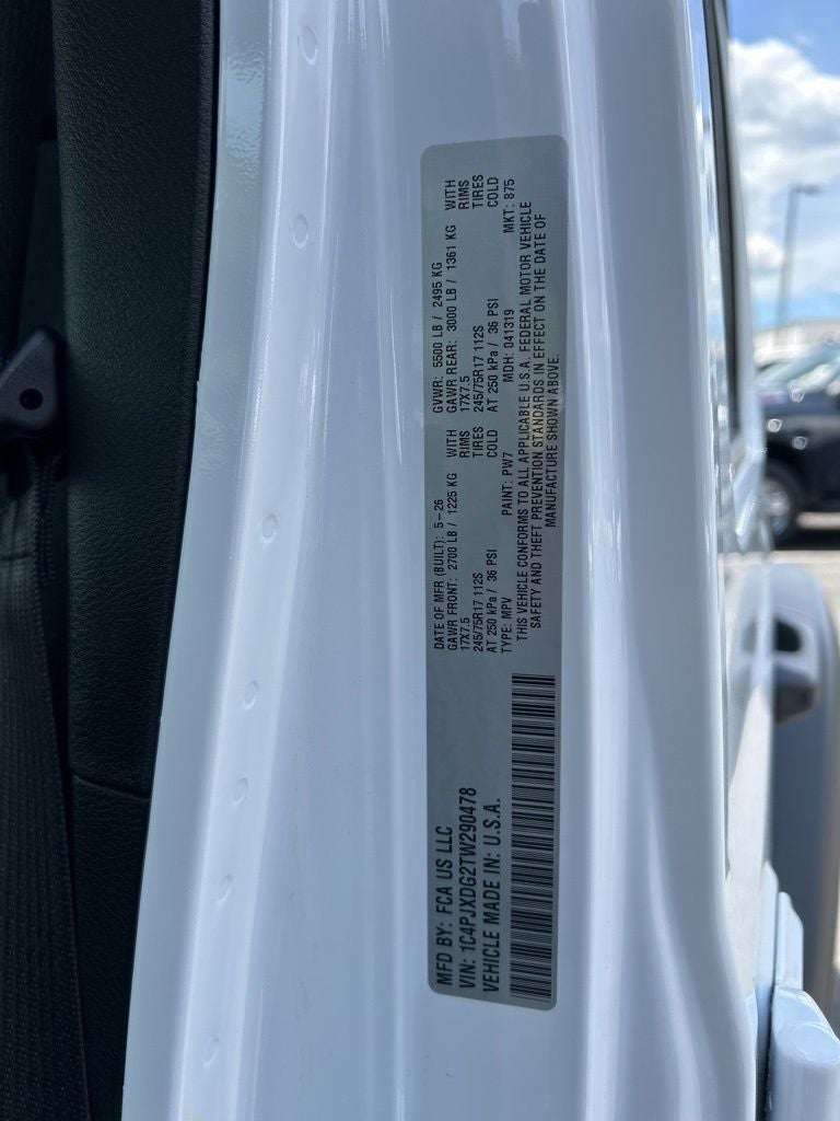 2026 Jeep Wrangler Sport S