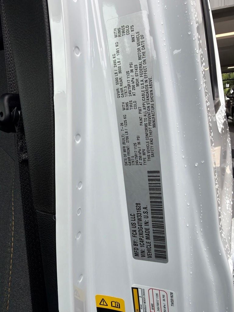 2026 Jeep Wrangler Sport S