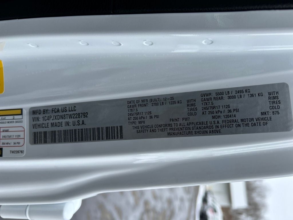 2026 Jeep Wrangler Sport S