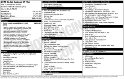 2025 Dodge Durango GT Plus