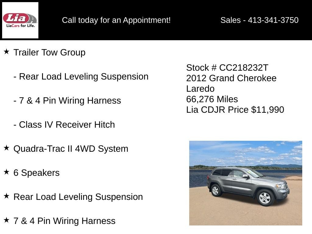 2012 Jeep Grand Cherokee Laredo