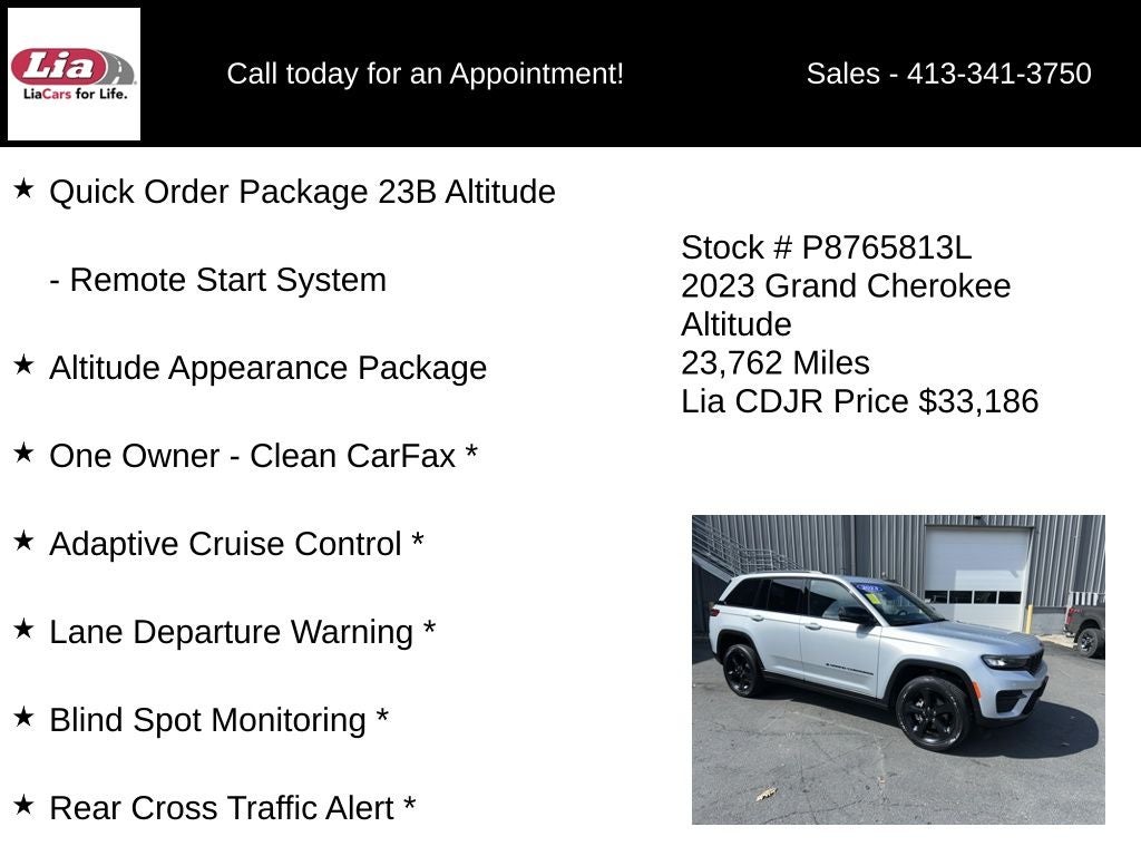 2023 Jeep Grand Cherokee Altitude X