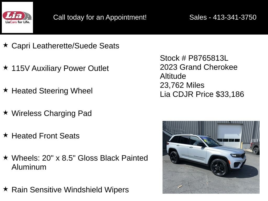 2023 Jeep Grand Cherokee Altitude X