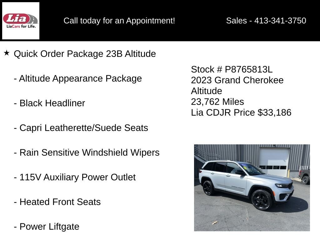 2023 Jeep Grand Cherokee Altitude X