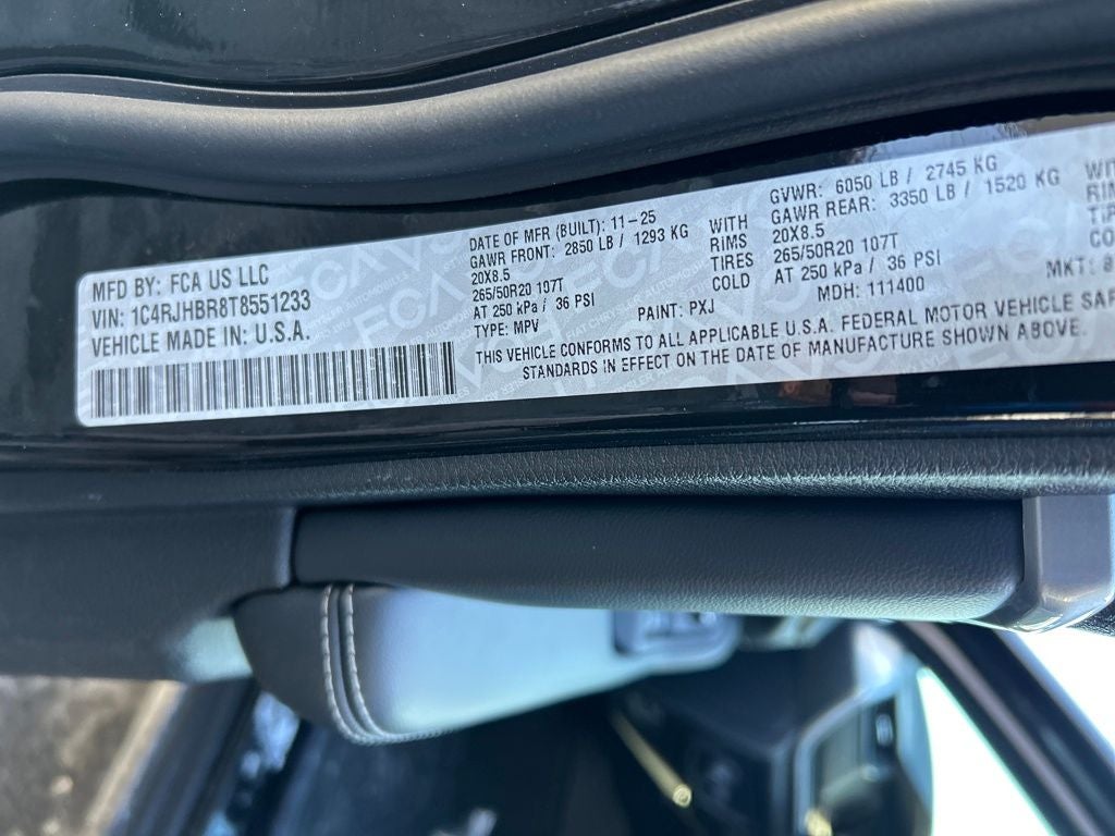 2026 Jeep Grand Cherokee Limited