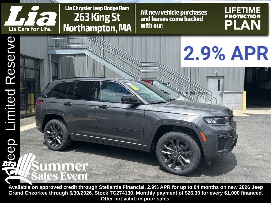 2026 Jeep Grand Cherokee Limited Reserve