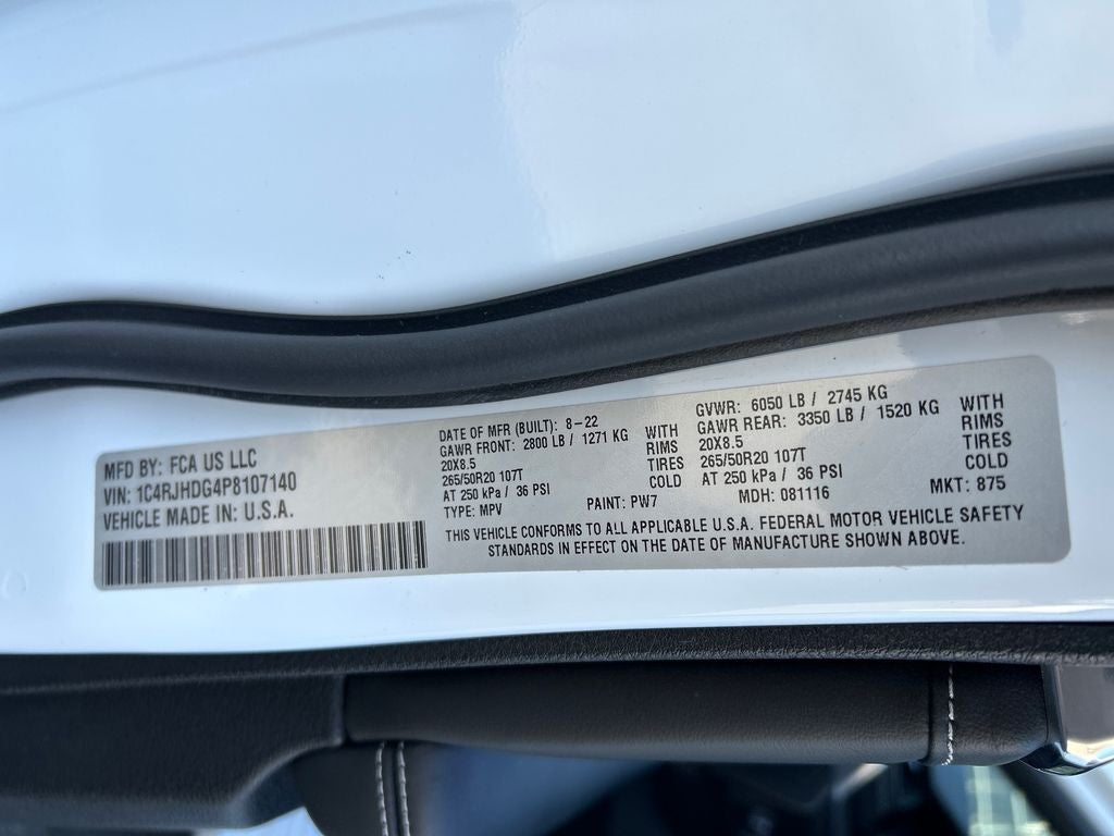 2023 Jeep Grand Cherokee Overland