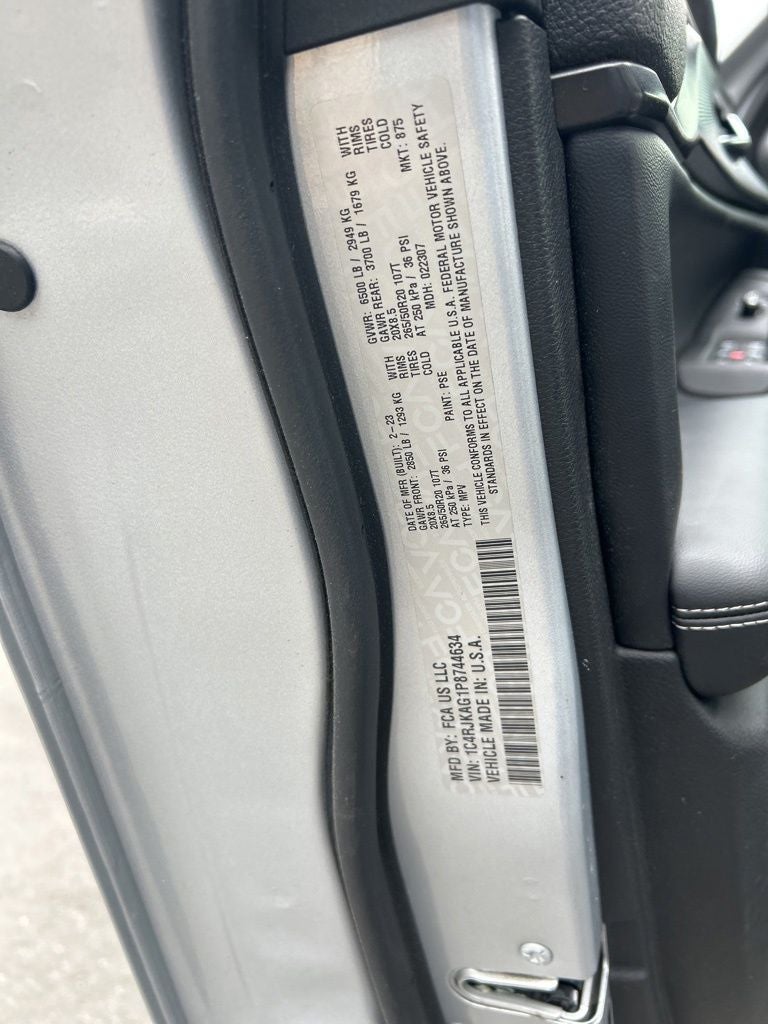 2023 Jeep Grand Cherokee L Altitude