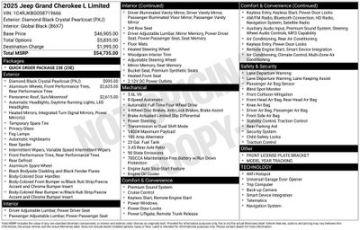 2025 Jeep Grand Cherokee L Limited