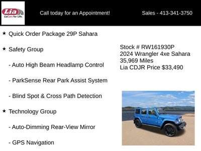 2024 Jeep Wrangler Sahara 4xe