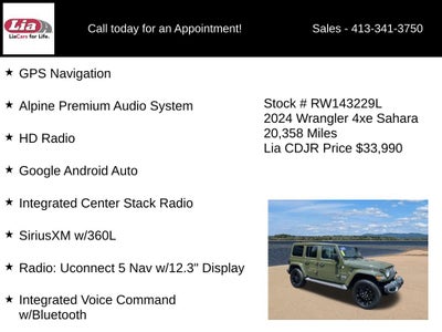 2024 Jeep Wrangler Sahara 4xe