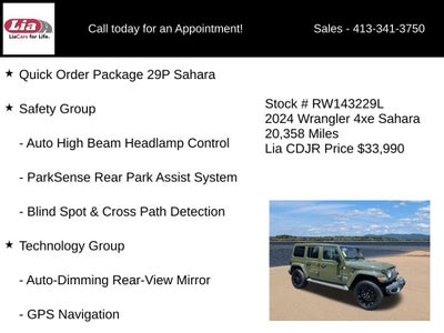 2024 Jeep Wrangler Sahara 4xe