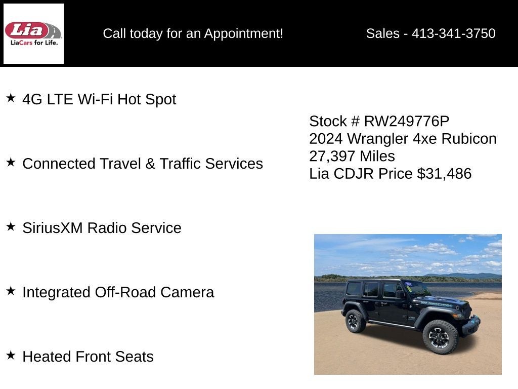 2024 Jeep Wrangler Rubicon 4xe