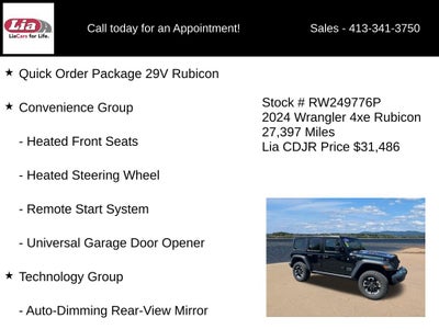 2024 Jeep Wrangler Rubicon 4xe