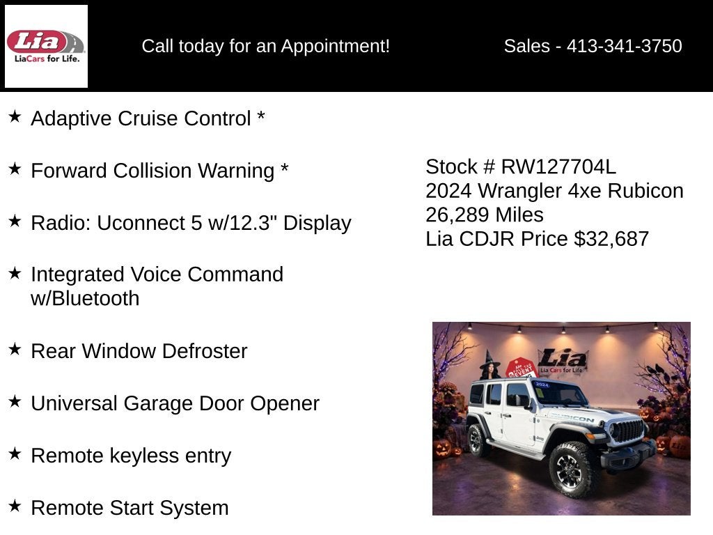 2024 Jeep Wrangler Rubicon 4xe