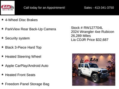 2024 Jeep Wrangler Rubicon 4xe