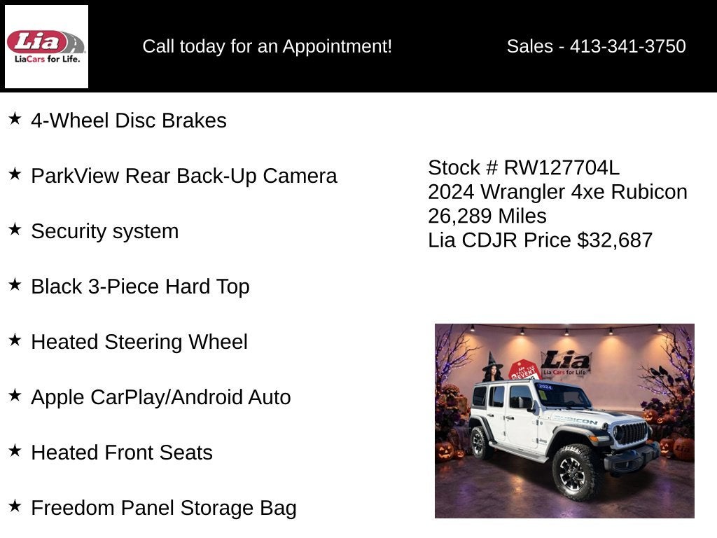 2024 Jeep Wrangler Rubicon 4xe