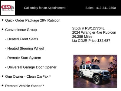 2024 Jeep Wrangler Rubicon 4xe