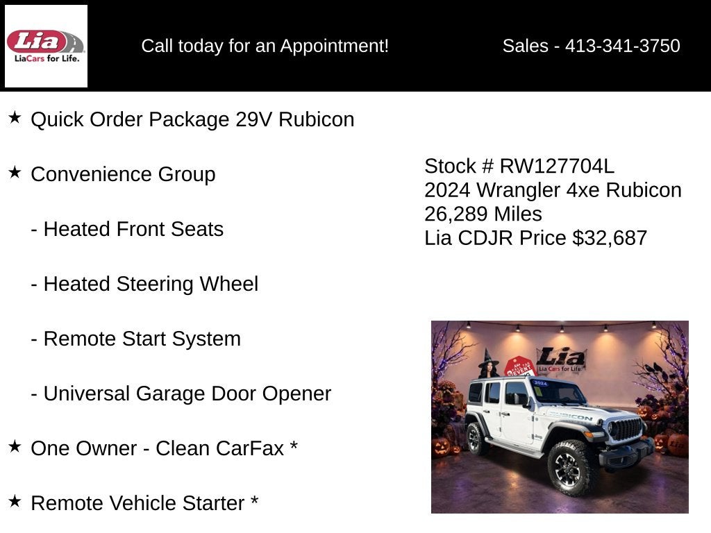 2024 Jeep Wrangler Rubicon 4xe
