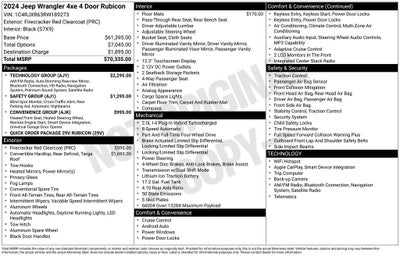 2024 Jeep Wrangler Rubicon 4xe