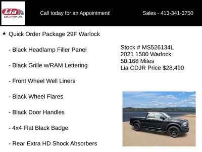 2021 RAM 1500 Classic Warlock