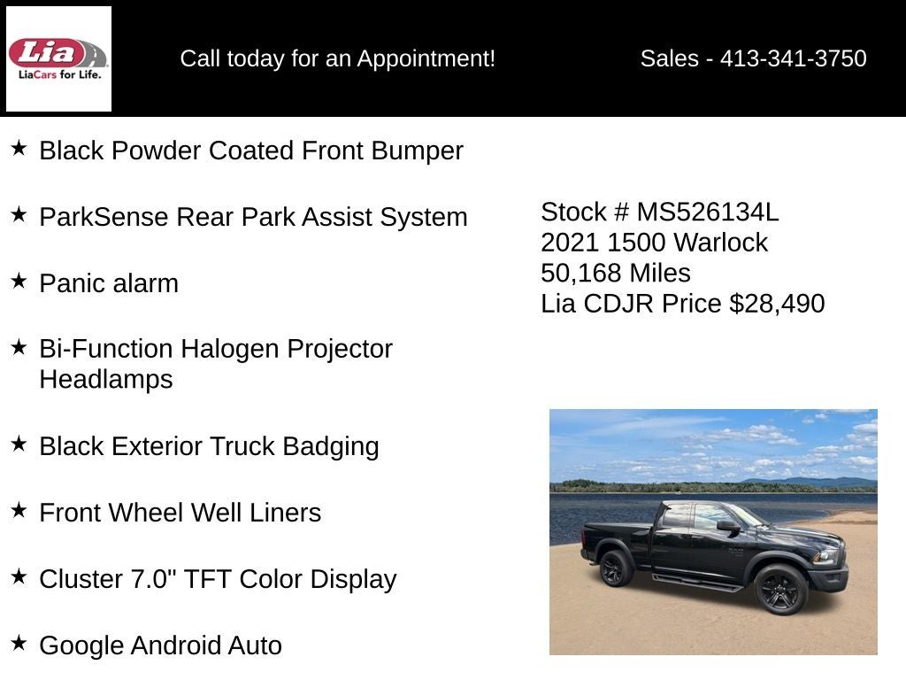 2021 RAM 1500 Classic Warlock