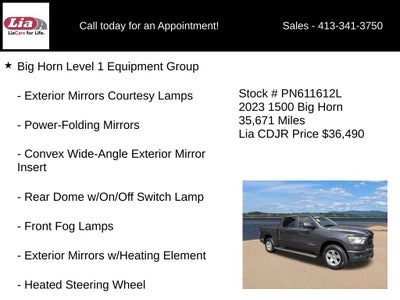 2023 RAM 1500 Big Horn/Lone Star