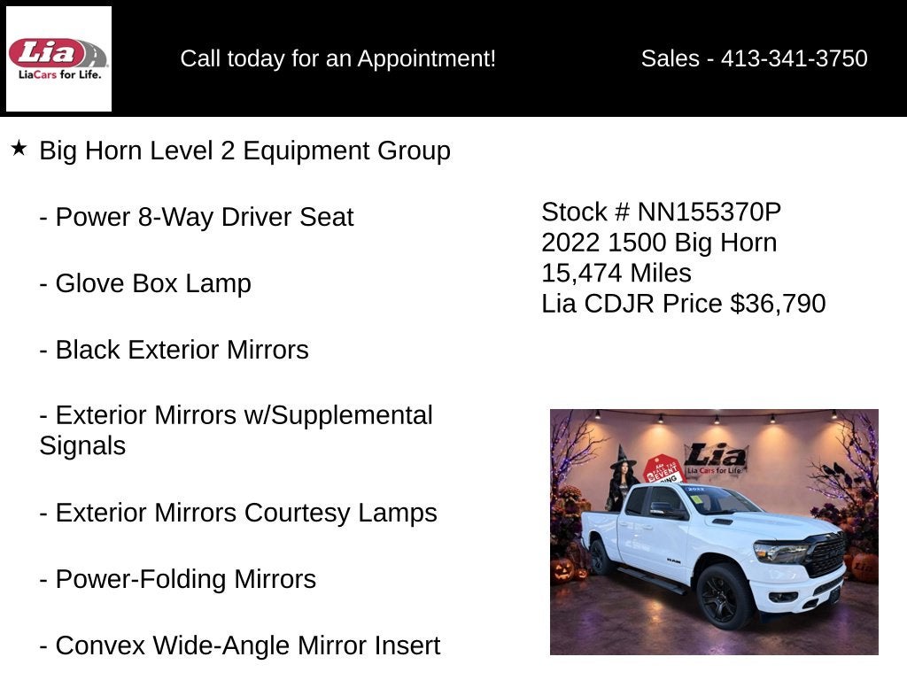 2022 RAM 1500 Big Horn/Lone Star