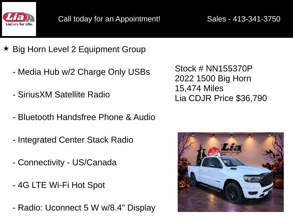 2022 RAM 1500 Big Horn/Lone Star