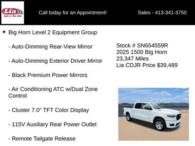 2025 RAM 1500 Big Horn/Lone Star
