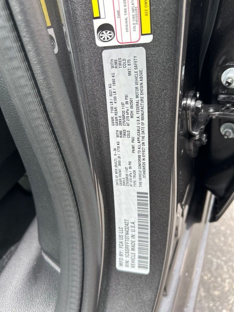 2026 RAM 1500 Big Horn/Lone Star
