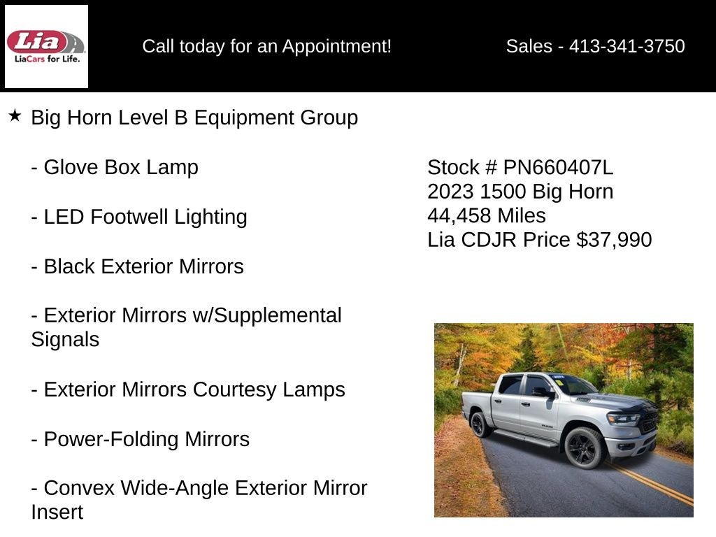 2023 RAM 1500 Big Horn/Lone Star