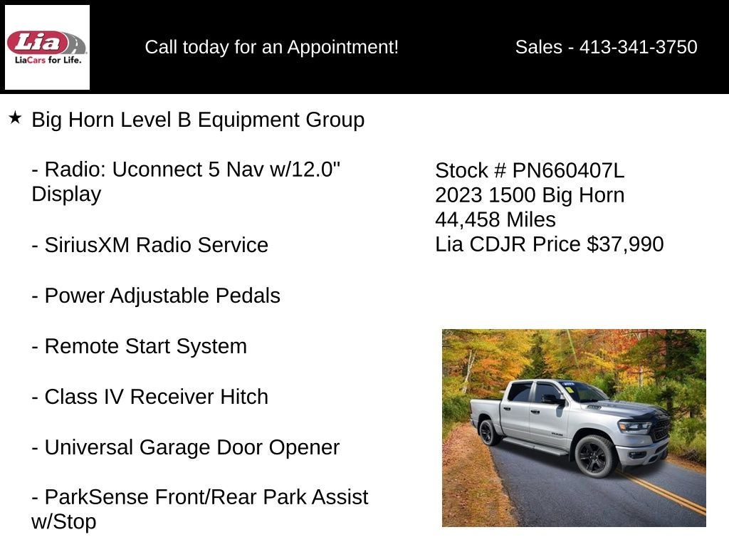 2023 RAM 1500 Big Horn/Lone Star